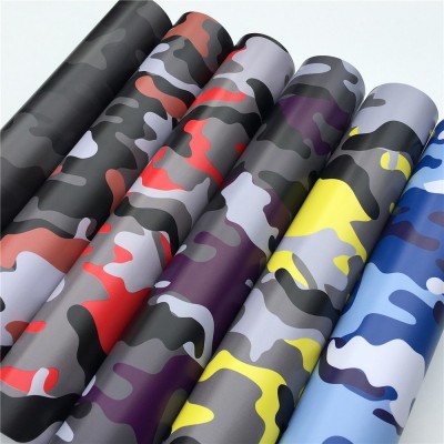 Black White Skull Camouflage Vinyl Car Wrap PVC Adhesive Graffiti Bomb Film for Truck Hood Roof Motors