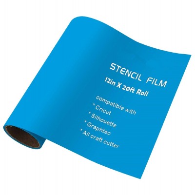 Oramask 813, Oracal 813 Matte Stencil Film Translucent Blue PVC Film for Stencil Applications